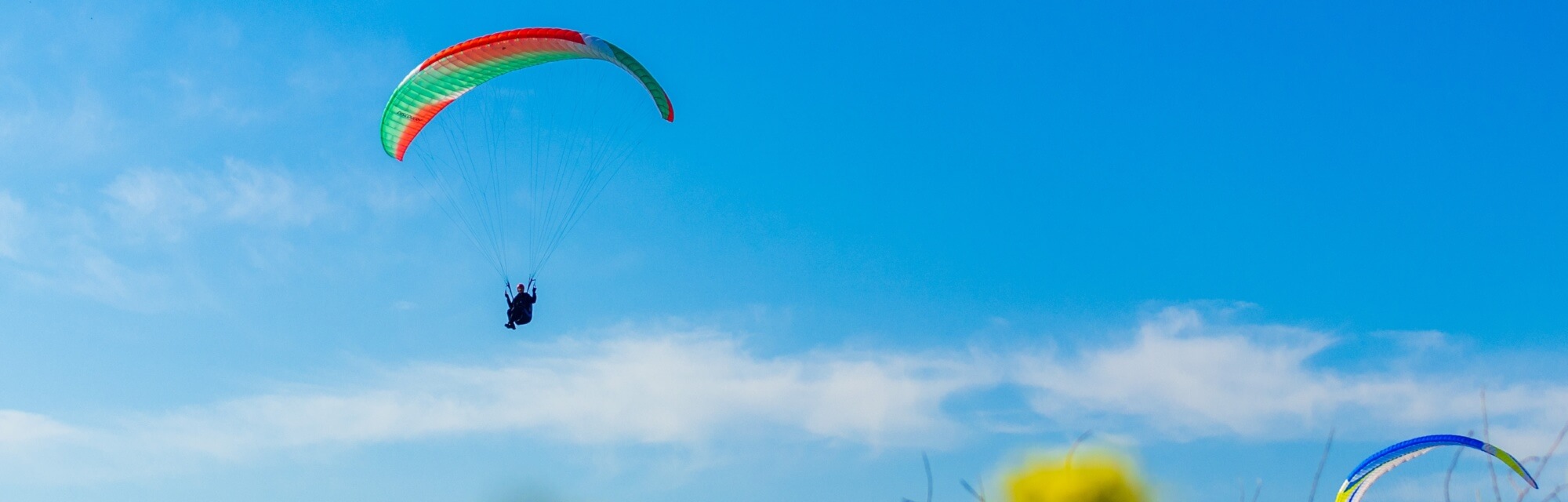 Parapente à Accous, en vallée d'Aspe