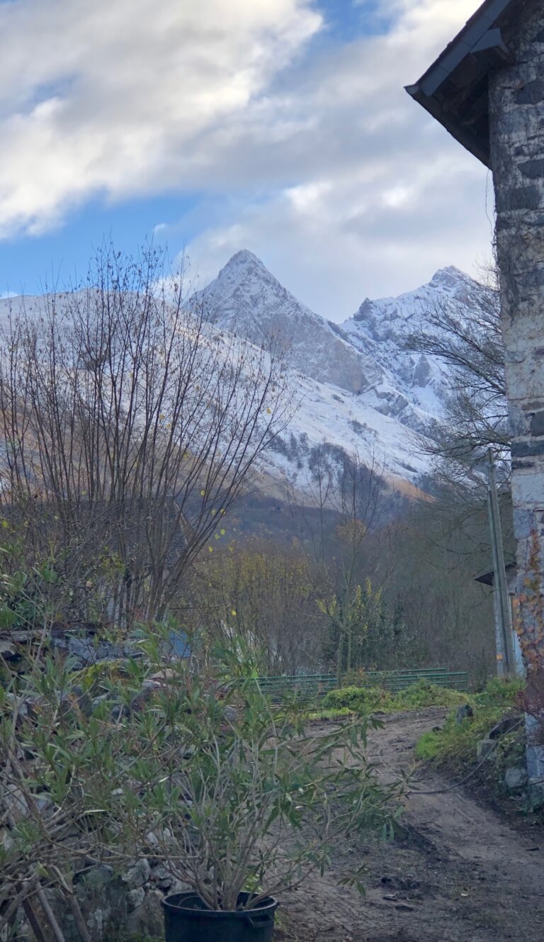 Maison d'hôtes L'Air d'Aspe - vue sur les montagnes