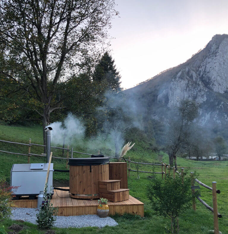 Bain nordique à L'Air d'Aspe